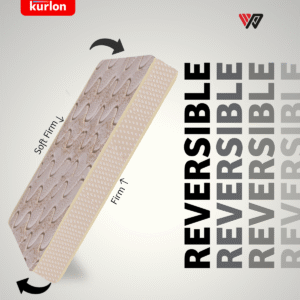 Kurlon DuoRest Premium Mattress | Dual Comfort | Soft & Firm Support | Dual Reversible Mattress | High Resilience (HR) Foam | Bonded Foam | Single Size Mattress | 20H CM | 10 Yrs Warranty - Image 2