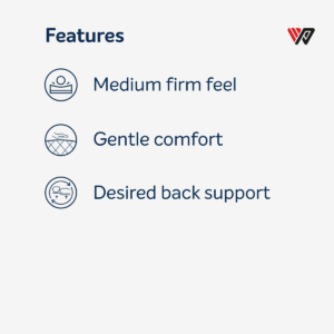 Durafirm 2.0 Premium Mattress | Visco Medicated Foam | Single Bed Size | Medium Firm | Neem Fresche Technology | Anti Sag Mattress - Image 4