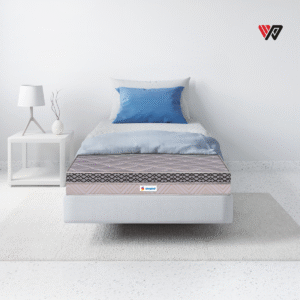 Sleepwell Fitrest Classic | Acuprofile PU Foam | Medium Firm | Neem Fresche Technology | Anti Sag Mattress | (20H cm) - Image 1