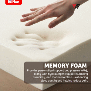 ⁦Mermaid Mattress | High Resilience (HR) Foam | Single Size Mattress | 10 Yrs Warranty⁩ - الصورة ⁦3⁩