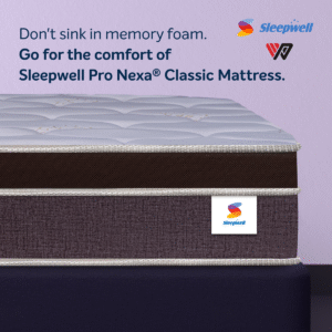 Sleepwell Nexa Classic Mattress | Resitec Foam | Single Bed Size | Medium Firm | Neem Fresche Technology | Anti Sag Mattress | (25H cm) - Image 4