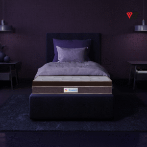 Sleepwell Nexa Classic Mattress | Resitec Foam | Single Bed Size | Medium Firm | Neem Fresche Technology | Anti Sag Mattress | (25H cm) - Image 1