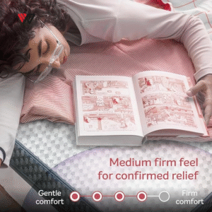 Sleepwell StarGold Mattress | 10 Night Trial | Profiled Resitec Foam | Medium Firm | Anti Sag Tech Mattress | Twin Bed Size | (20H cm) - Image 4