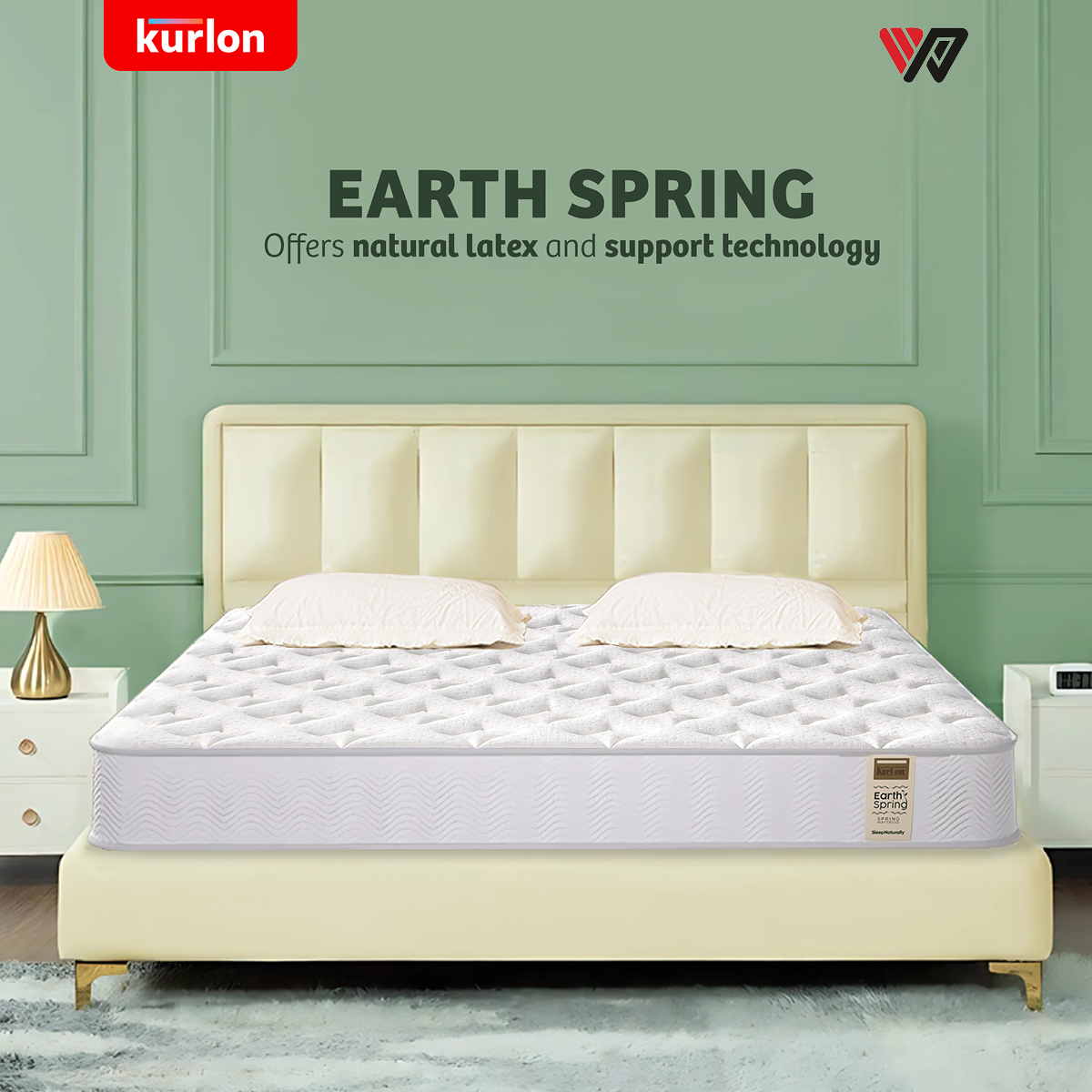 Kurlon Earth Spring Mattress