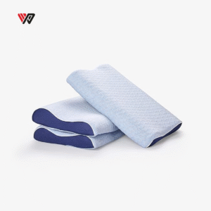 Sleepwell Naturalle Curve Latex Foam Pillows For Comfortable Head And Neck Support - Image 1
