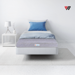 Sleepwell Utsav 2.0 | Resitec Foam | Single Bed Size | Medium Firm | Neem Fresche Technology | Anti Sag Mattress | (15H cm) - Image 1